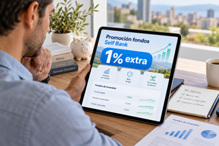 Promoción de Self Bank: un 1% extra por traspasar o contratar fondos